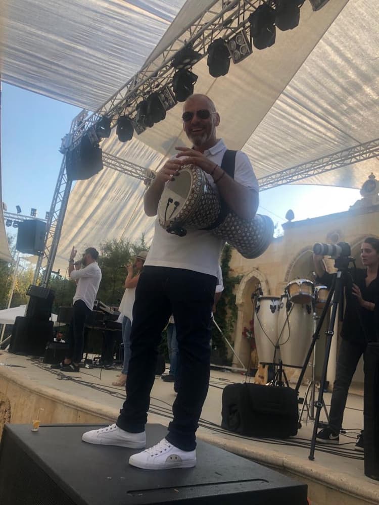 Percussionist Maz