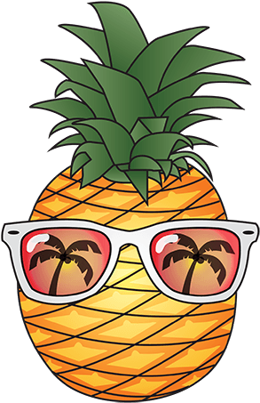 The pineapples